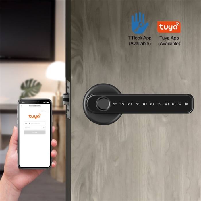 B19 Tuya Bluetooth Smart Deadbolt Lock
